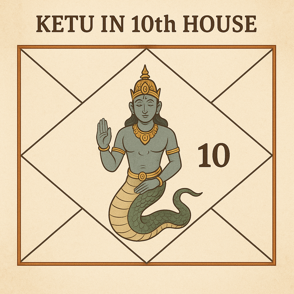 Ketu in the 10th House: Effects, Remedies, and Career Insights