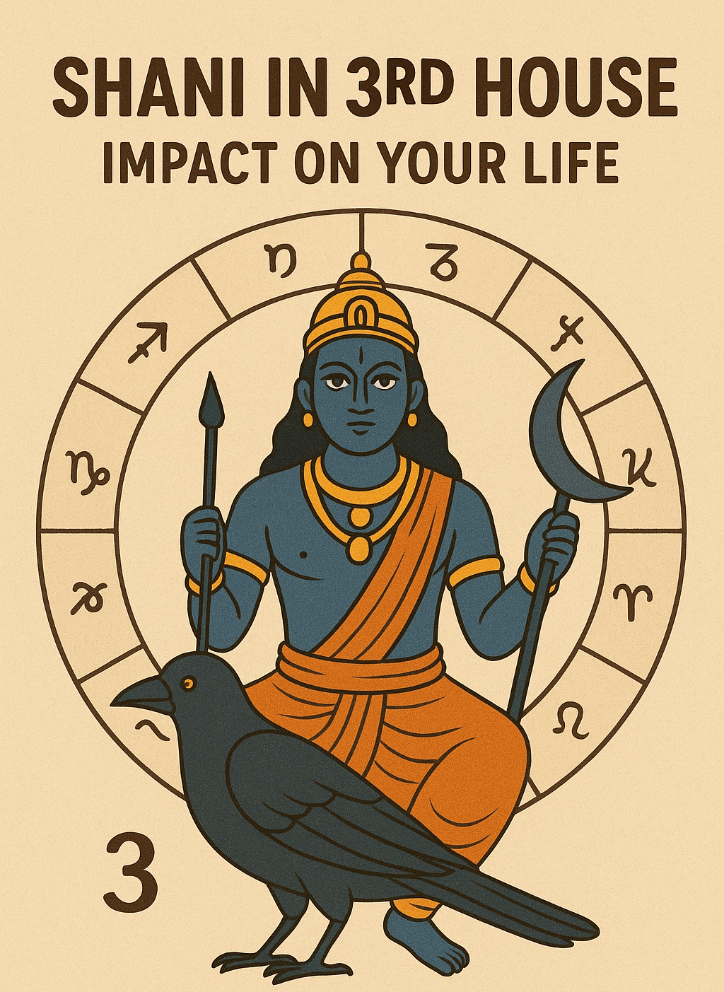 Shani/Saturn in 3rd house – Impact on your life