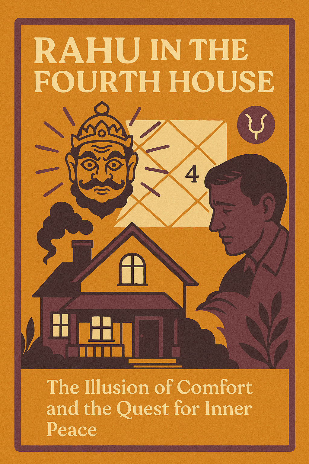 Rahu in the 4th House: A Tug of War Between Home and Desires