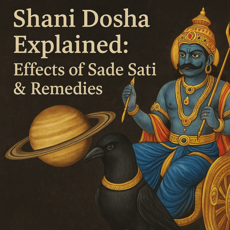 Shani Dosha Explained: Effects of Sade Sati & Remedies