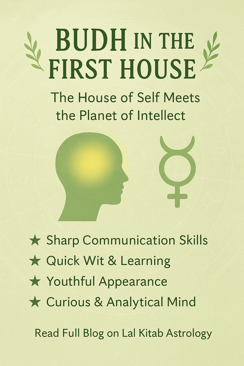Budh in the First House According to Lal Kitab