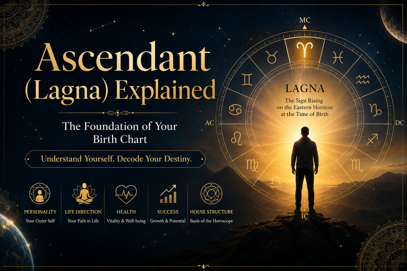 Ascendant (Lagna) Explained: The Foundation of Your Birth Chart