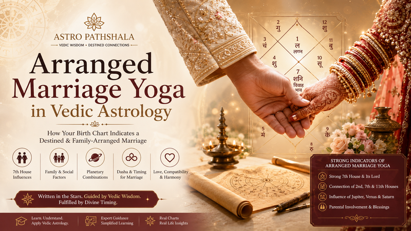 Arranged Marriage Yoga in Vedic Astrology
