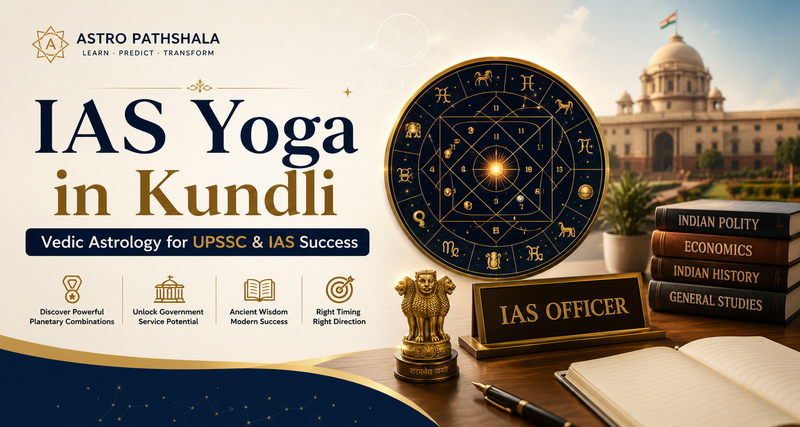 IAS Yoga in Kundli: Powerful Vedic Astrology Combinations for Civil Services Success