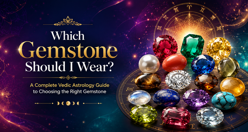 Which Gemstone Should I Wear? A Complete Vedic Astrology Guide to Choosing the Right Gemstone