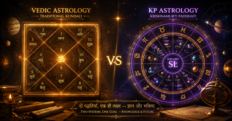 KP Astrology vs Vedic Astrology: Kya Hai Fark? Kaun sa Behtar Hai?