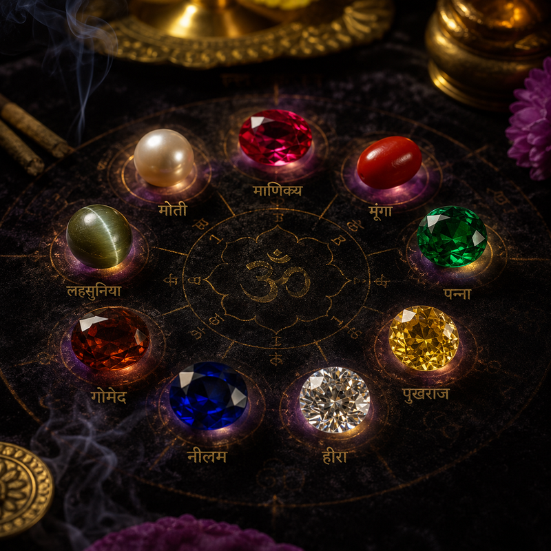 The Sacred Power of Gemstones: A Spiritual Guide to Wearing the Right Ratna