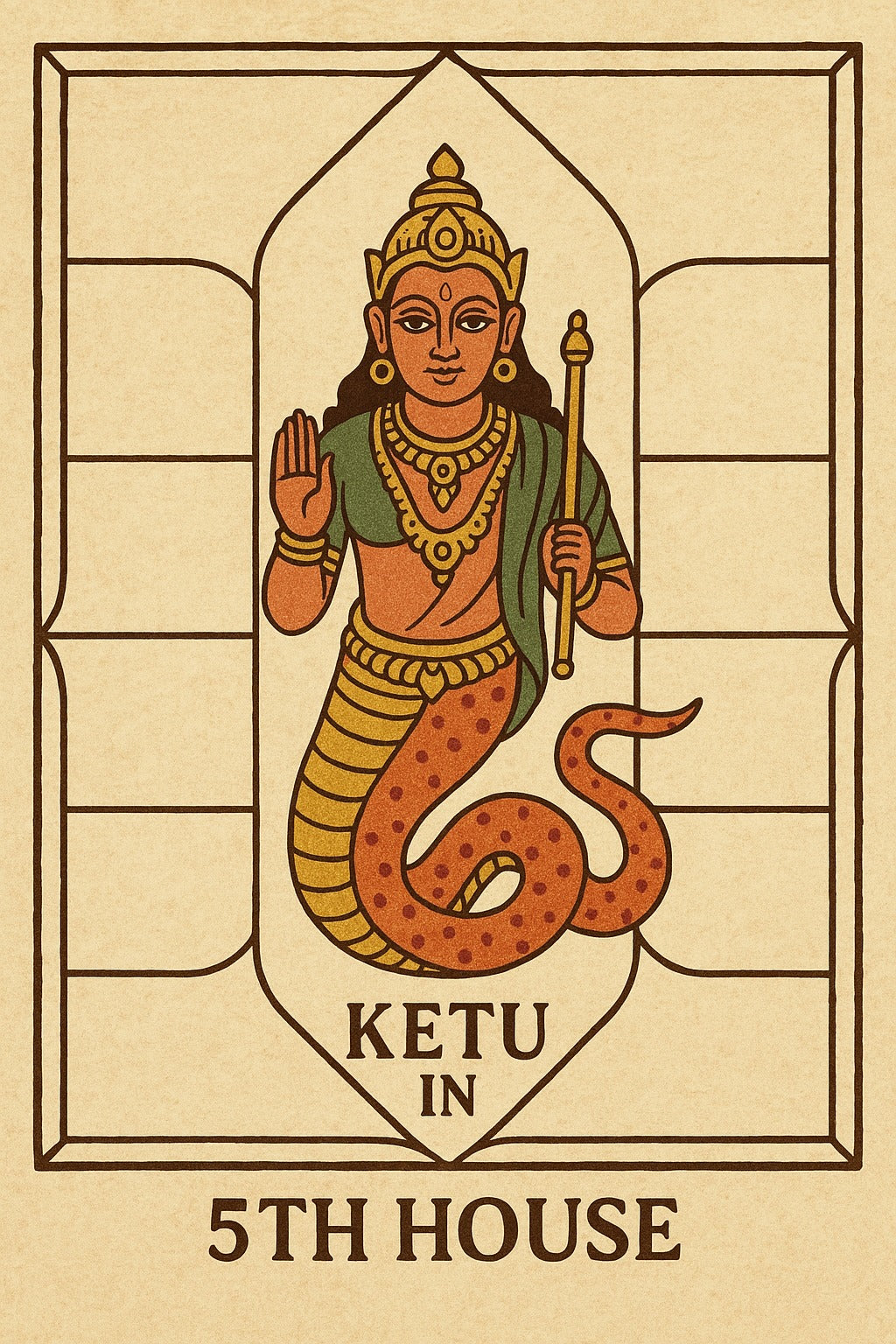 Ketu in 5th House: Spiritual Growth and Challenges