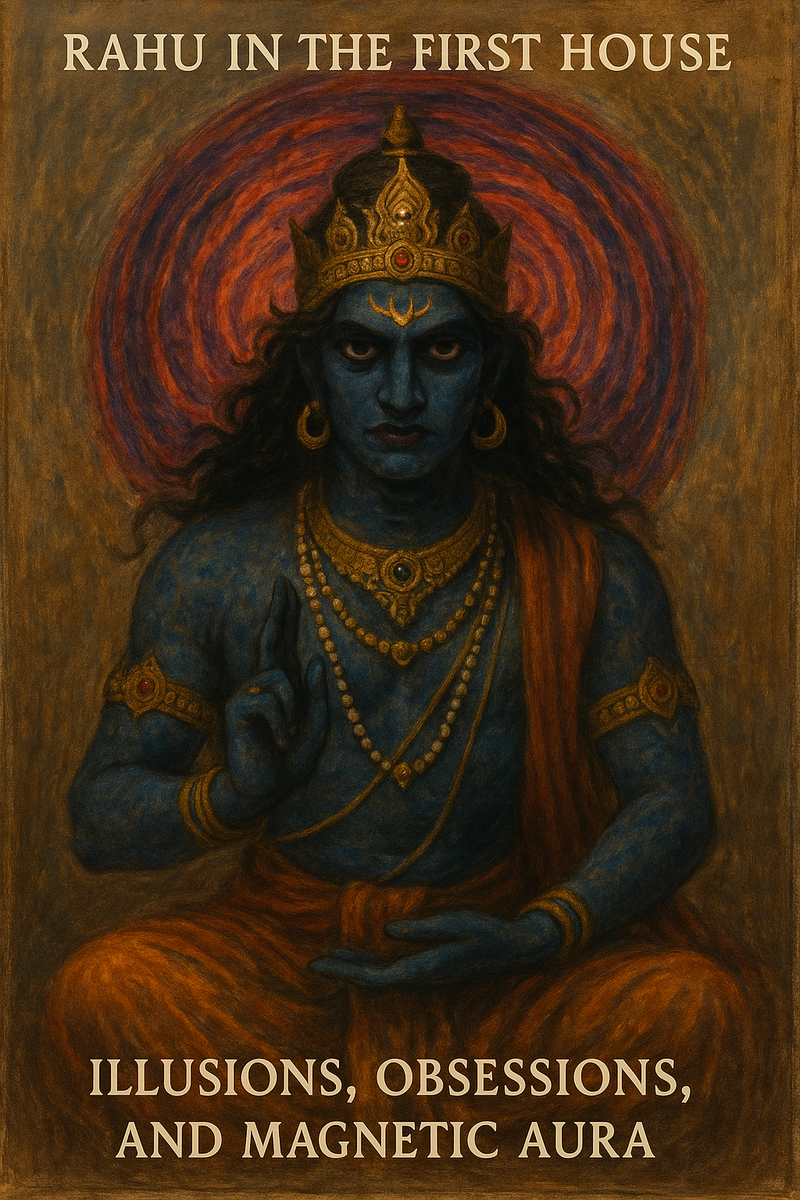 Rahu in the First House: Illusions, Obsessions, and Magnetic Aura