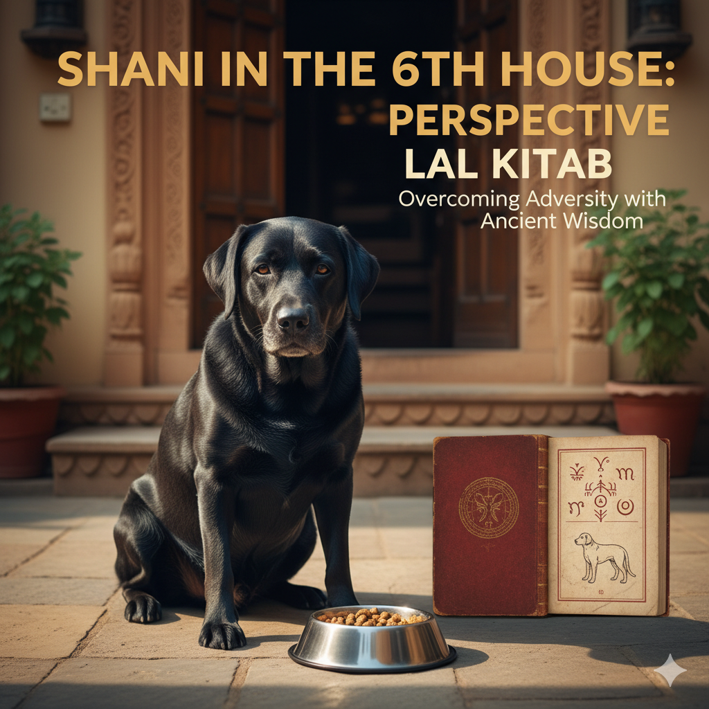 लाल किताब ज्योतिष के अनुसार शनि खाना नंबर 6: रोग, ऋण और शत्रु का चक्रव्यूह कैसे तोड़ें? (Lal Kitab)