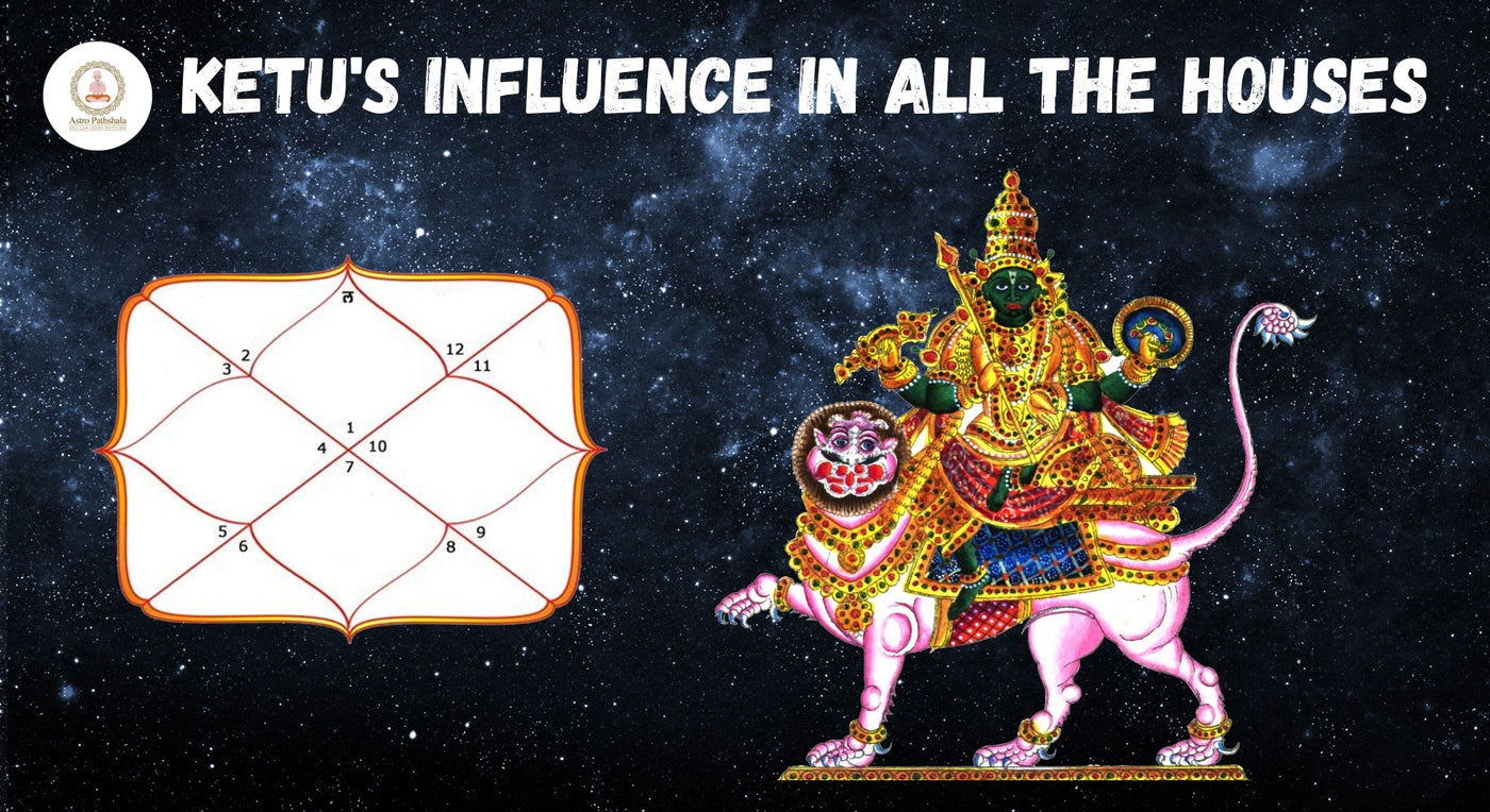 Ketu’s Influence in all the houses