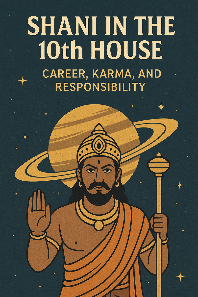 Shani in 10th House: Karma, Career, and Destiny