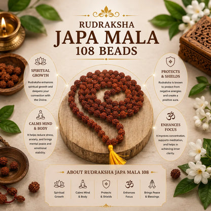 original rudraksha mala