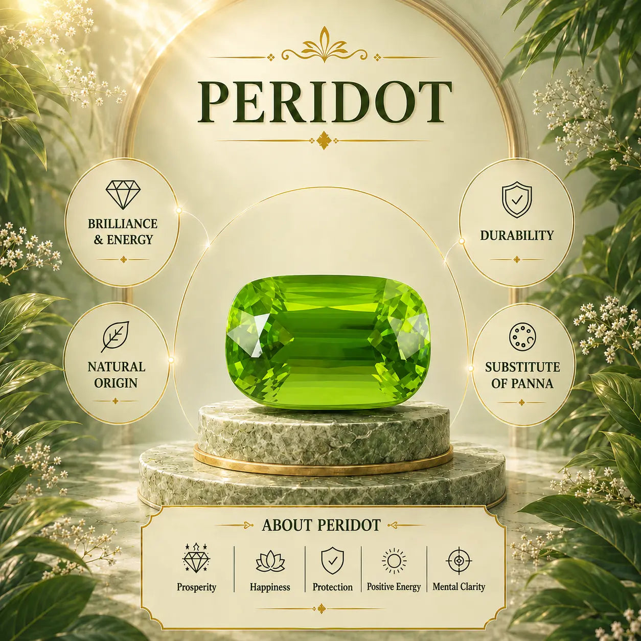 peridot gemstone