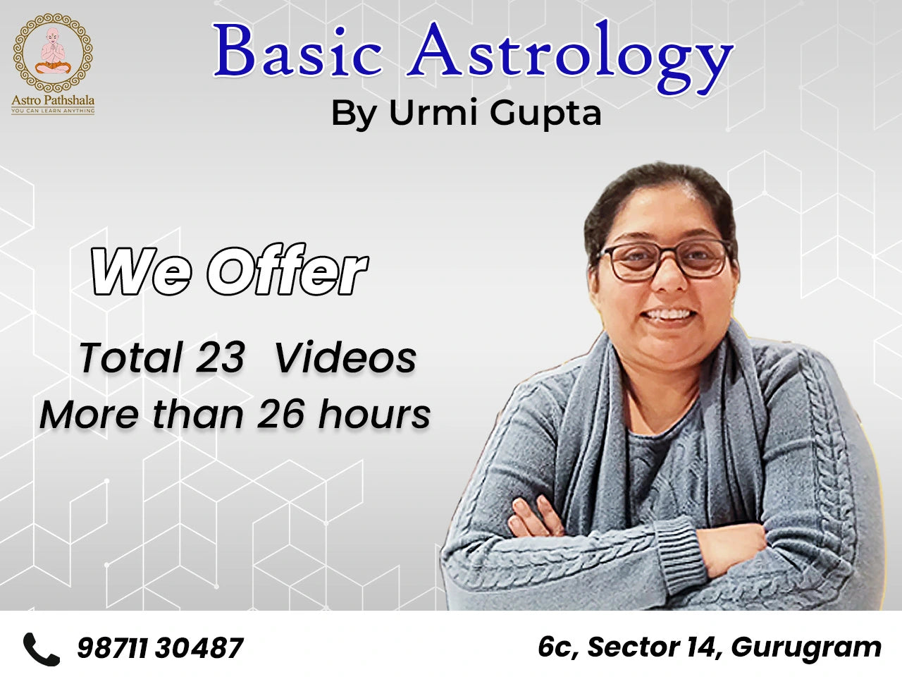 Basic Astrology Urmi Gupta — course thumbnail