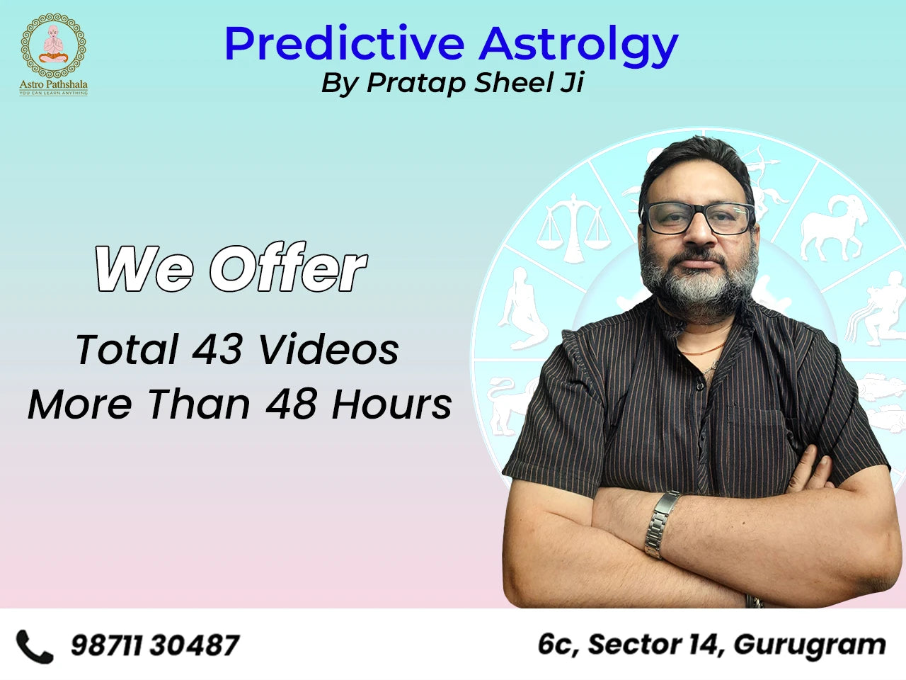Predictive Astrology by Pratap Sheel — course thumbnail