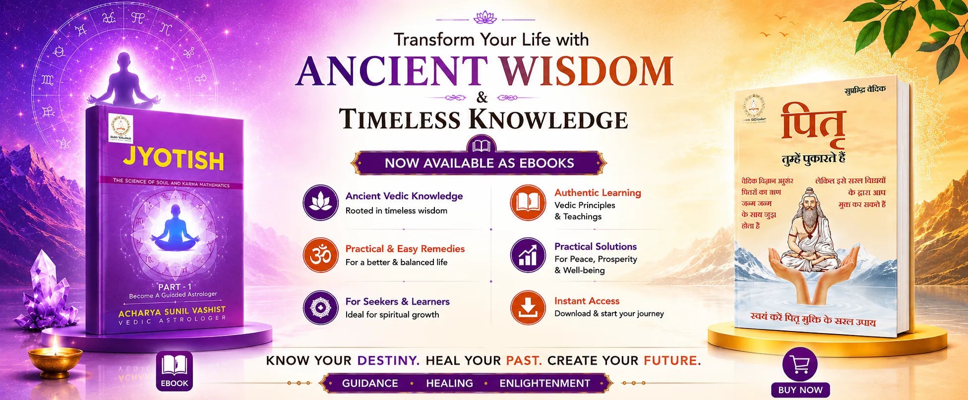 Jyotish: The Science of Soul and Karmic Mathematics — detail banner 1
