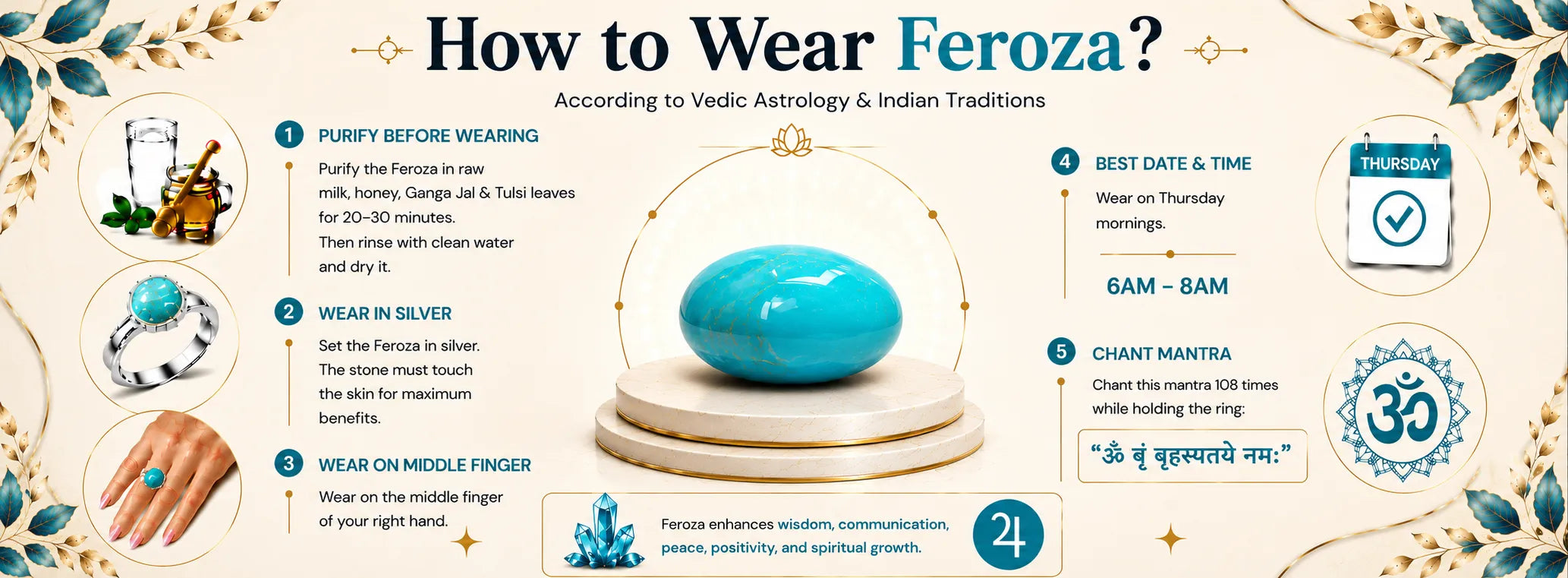 Firoza Stone — detail banner 2