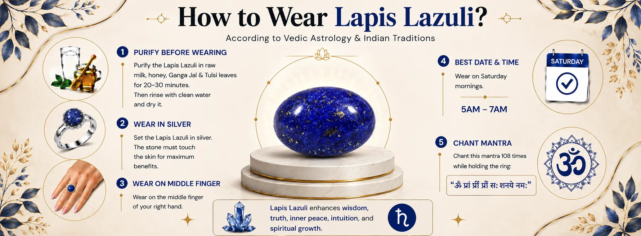 Lapis Lazuli Stone — detail banner 1