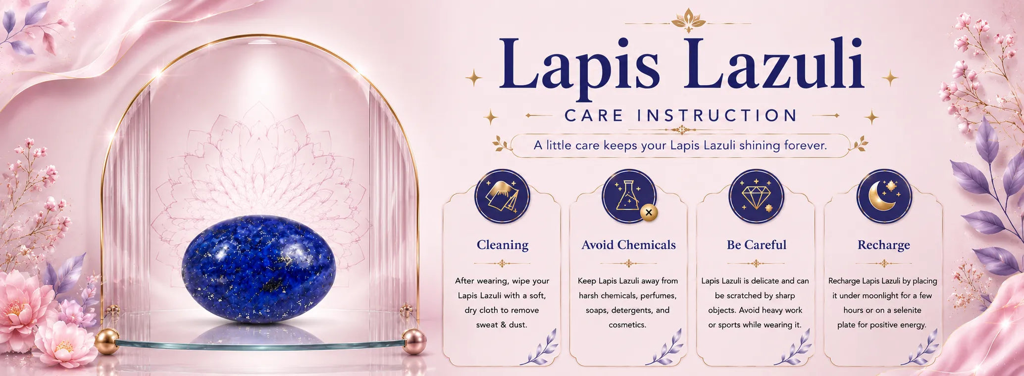 Lapis Lazuli Stone — detail banner 3