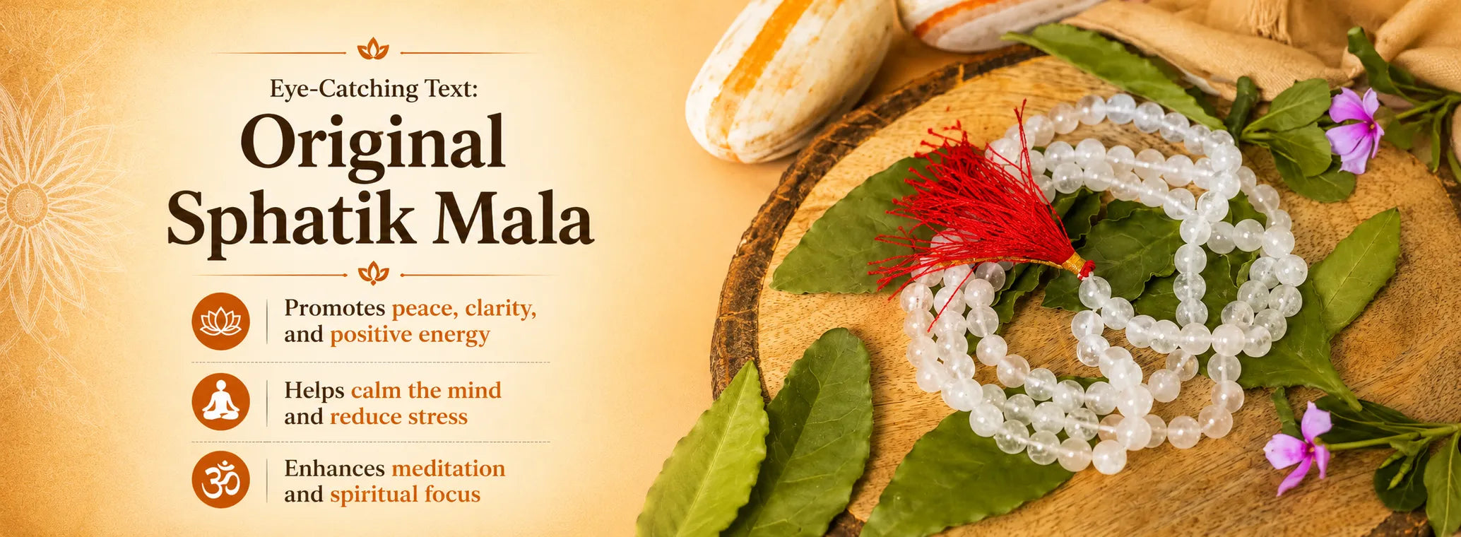 Original Sphatik Mala — detail banner 1