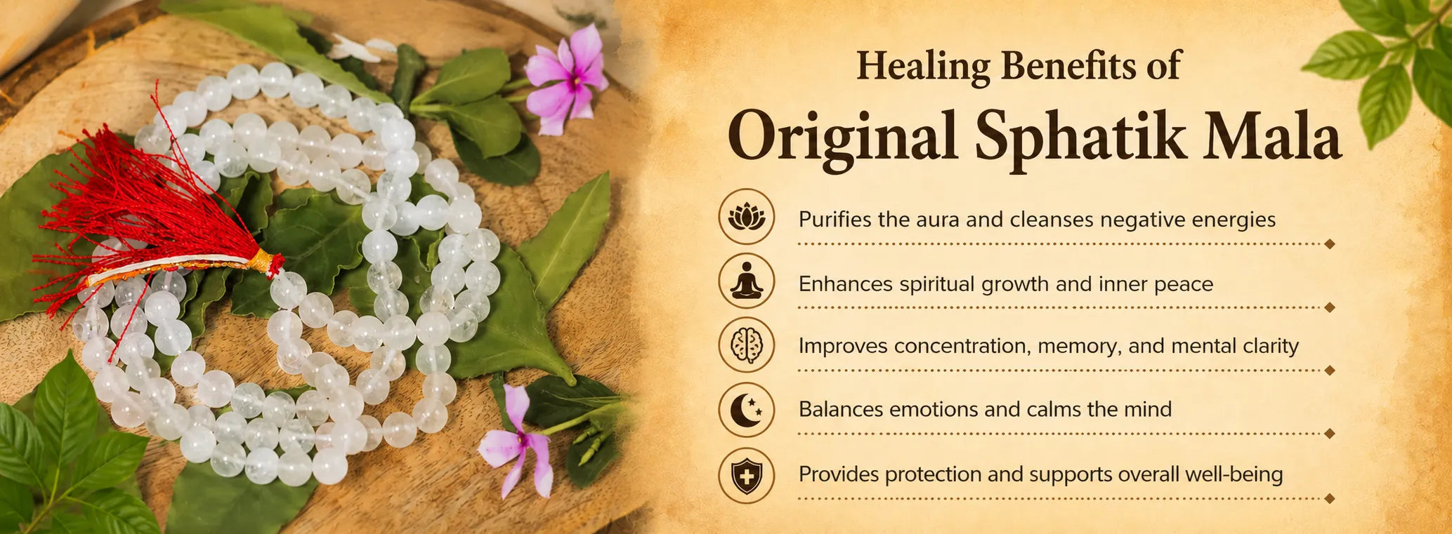 Original Sphatik Mala — detail banner 2