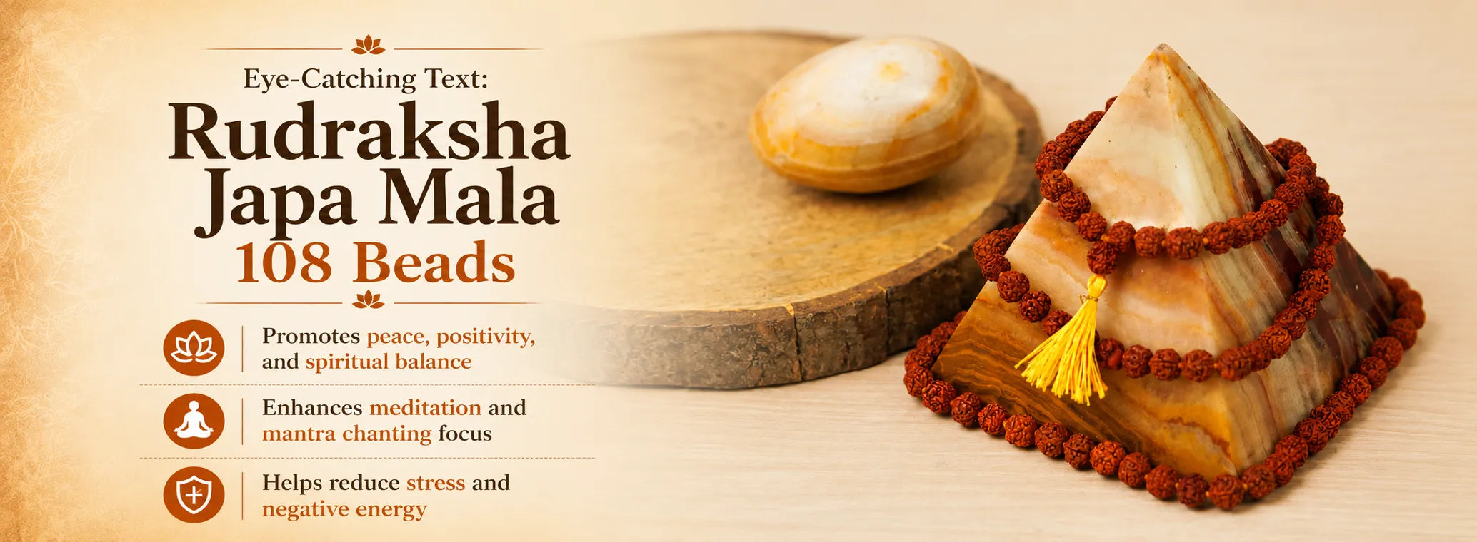 Rudraksha Japa Mala 108 — detail banner 3
